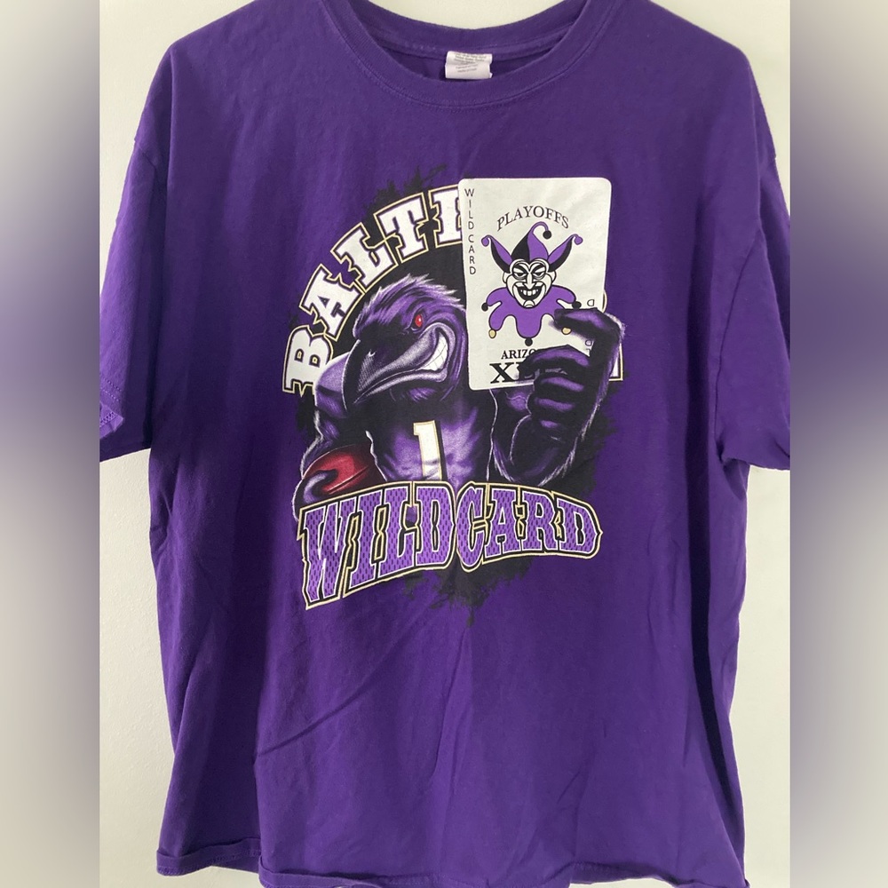 Baltimore Ravens “Wild Card” Tee Men’s size XL